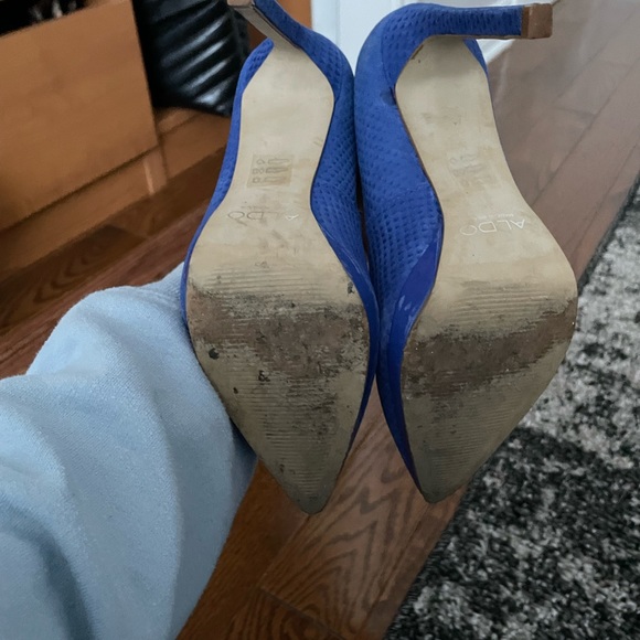 Aldo 6.5 indigo colour shoes - Picture 4 of 4